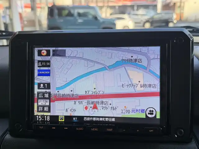 スズキ ジムニー XC 長崎県 2022(令4)年 1.7万km ミディアムグレー 衝突被害軽減ブレーキ/クルーズコントロール/レーンキープアシスト/ディーラーOP/メモリナビ【CN-RZ875】/・Bluetooth接続/・フルセグTV/・DVD再生/シートヒーター/革調シートカバー/ドライブレコーダー/ダウンヒルアシスト/LEDオートヘッドライト/ヘッドライトウォッシャー/ステアリングスイッチ/横すべり防止装置/アイドリングストップ/純正マッドガード/社外テールランプカバー