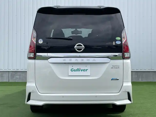 日産 セレナ ハイウェイスター プロパイロットED 香川県 2016(平28)年 5.3万km ブリリアントホワイトパール 2トーン 登録時走行距離：52658km/純正９インチナビ/純正フリップダウンモニター　/フルセグＴＶ　/ＥＴＣ　/アラウンドビューモニター　/プロパイロット　/両ハンズフリー/両側オートパワーススライド/デジタルインナーミラー　/純正ＡＷ　/ＬＥＤヘッドライト　/フォグライト/wサイドエアバック/横滑り防止