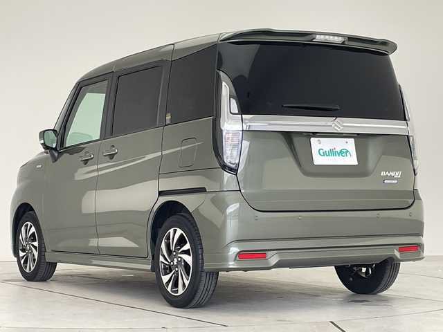 スズキ ソリオ バンディット HV MV 愛知県 2024(令6)年 2.3万km グレーⅡ スズキセーフティサポート/純正9型ディスプレイオーディオナビ/全方位カメラ/両側パワースライドドア/レーダークルーズコントロール/シートヒーター/ヘッドアップディスプレイ/純正アルミホイール/LEDヘッドライト/レーンキープアシスト/オートマチックハイビーム/衝突軽減システム/フルセグ/CD DVD/Bluetooth/ステアリングスイッチ/スマートキー/プッシュスタート