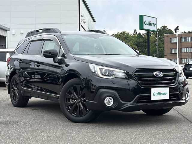 スバル アウトバック X－ブレイク 石川県 2019(令1)年 9万km クリスタルブラックシリカ アイサイト/先行車発進お知らせ機能/レーダークルーズコントロール/レーンキープアシスト/ブラインドスポットモニター/衝突被害軽減ブレーキ/純正DIATONE　SOUNDナビ/・フルセグTV/CD/DVD/SD/BT/バック・左サイドカメラ/ドライブレコーダー/ビルトインETC/メモリ機能付パワーバックドア/電子パーキングブレーキ/AUTO HOLD/D＋N席パワーシート（D席メモリー機能付）/全席シートヒーター/ステアリングヒーター/ステアリングリモコン/革巻きステアリング/純正１８インチアルミホイール/純正LEDヘッドライト/フォグライト/ドアバイザ―/プッシュスタート/スマートキー/スペアキー１本