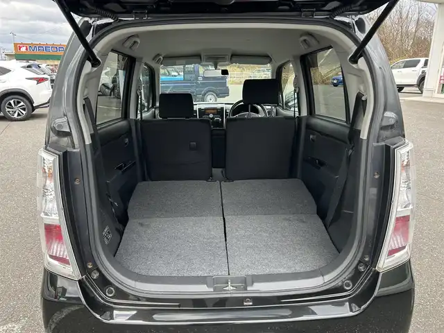 スズキ ワゴンＲ スティングレー T 青森県 2009(平21)年 9.4万km スパークブラックパール ４WD/MDチェンジャー/（FM／AM／CD〉/ステアリングスイッチ/パドルシフト/シートヒーター（運転席）/ドアバイザー/電動格納自動ミラー/フォグライト/社外スタッドレスタイヤ/保証書/取り扱い説明書