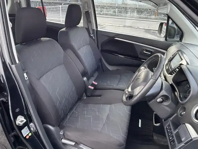 スズキ ワゴンＲ スティングレー X 佐賀県 2015(平27)年 10万km ブルーイッシュブラックパール3 衝突被害軽減システム/社外ナビ/・フルセグTV/BT/CD/DVD/純正14インチAW/運転席シートヒーター/HIDヘッドライト/オートライト/フォグランプ/プッシュスタート/スペアキー×１/保証書/取扱説明書