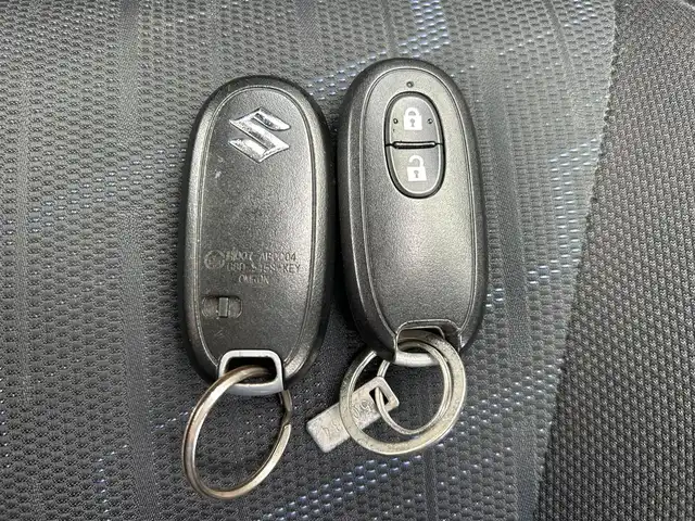 スズキ ワゴンＲ スティングレー X 佐賀県 2015(平27)年 10万km ブルーイッシュブラックパール3 衝突被害軽減システム/社外ナビ/・フルセグTV/BT/CD/DVD/純正14インチAW/運転席シートヒーター/HIDヘッドライト/オートライト/フォグランプ/プッシュスタート/スペアキー×１/保証書/取扱説明書