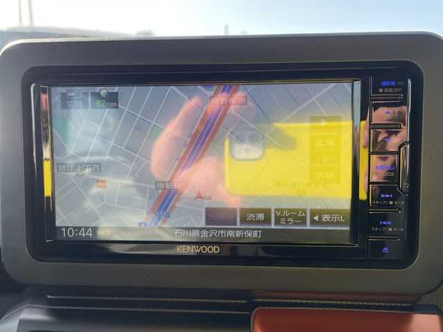 ダイハツ タフト G 石川県 2021(令3)年 2.1万km コンパーノレッド 社外メモリーナビ　フルセグＴＶ　バックカメラ　ＬＥＤヘッドライト　ＥＴＣ　スマートキー　シートヒーター　コーナーセンサー　スマートキー　Ｐスタート　スカイルーフ