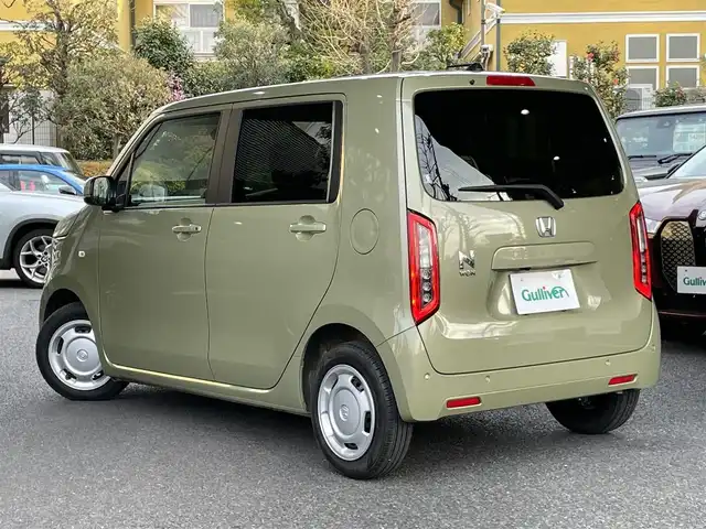 ホンダ Ｎ ＷＧＮ L ホンダセンシング 東京都 2022(令4)年 1.3万km ガーデングリーンM ホンダセンシング（安全運転支援システム）詳細は検査員記入欄参照/保証書・取説・ナビ取説/EGプッシュスタート・スマートキー×２/プラズマクラスター付エアコン/アイドリングストップ　/運転席シートヒーター/シートリフター/純正メモリインターナビ/フルセグTV/DVD/CD/SD/BT/USB/ワイドバックカメラ/ビルトインETC/純正ドライブレコーダー/パーキングセンサー（リアのみ）/充電用USB×２/LEDヘッドライト・ライトレベライザー・オートライト/ウィンカーミラー（AUTO格納機能）/AUTO HOLD/横滑り防止装置