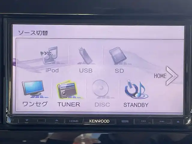 スズキ スペーシア HYBRID X 熊本県 2018(平30)年 12.1万km オフブルーメタリック/ホワイト2トーン 社外ナビ（MDV-L401）/【ワンセグTV/CD/DVD】/バックカメラ/両側パワースライドドア/衝突軽減防止装置/レーンキープアシスト/コーナーセンサー（後ろ）/ルーフレール/オートLEDライト/ウィンカーミラー/ドライブレコーダー（社内、前）/ETC/ベンチシート/D席シートヒーター/純正フロアマット/純正ドアバイザー/横滑り防止装置/ABS