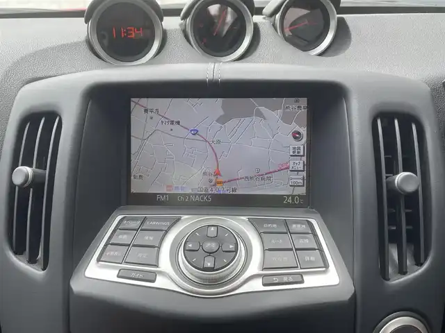日産 フェアレディ Ｚ バージョンT 埼玉県 2010(平22)年 7.2万km バイブラントレッド 純正ナビ/BOSEサウンド/フルセグ・CD・DVD・BT/Bカメラ/TRC/コーナーセンサー/イモビライザー/パワーシート(D/N席)/シートヒーター(D/N席)/ETC/HIDヘッドライト/スマートキー2本/保証書/取扱説明書　