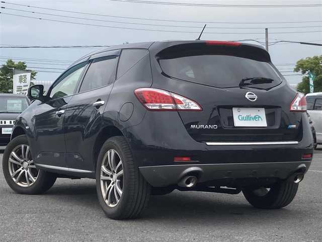 日産 ムラーノ 250XL FOUR 道央・札幌 2012(平24)年 7.8万km スーパーブラック ４WD/純正メーカーナビ/CD/DVD/BT/フルセグ/横滑り防止装置/クルーズコントロール/バック/サイドカメラ/ビルトインETC/ドライブレコーダー/革巻きステアリング/ステアリングリモコン/プッシュスタート/スマートキー/HIDヘッドライト/オートライト/フォグランプ/電動格納ミラー/純正フロアマット/ドアバイザー/純正AW付冬タイヤ積込/235/65/R18/2021年/山8mm