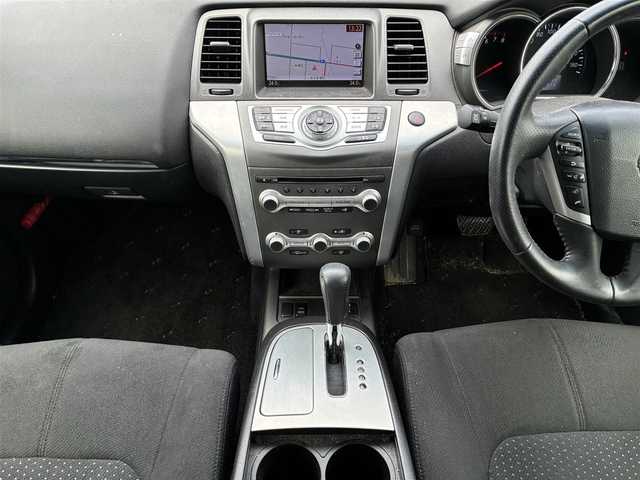日産 ムラーノ 250XL FOUR 道央・札幌 2012(平24)年 7.8万km スーパーブラック ４WD/純正メーカーナビ/CD/DVD/BT/フルセグ/横滑り防止装置/クルーズコントロール/バック/サイドカメラ/ビルトインETC/ドライブレコーダー/革巻きステアリング/ステアリングリモコン/プッシュスタート/スマートキー/HIDヘッドライト/オートライト/フォグランプ/電動格納ミラー/純正フロアマット/ドアバイザー/純正AW付冬タイヤ積込/235/65/R18/2021年/山8mm