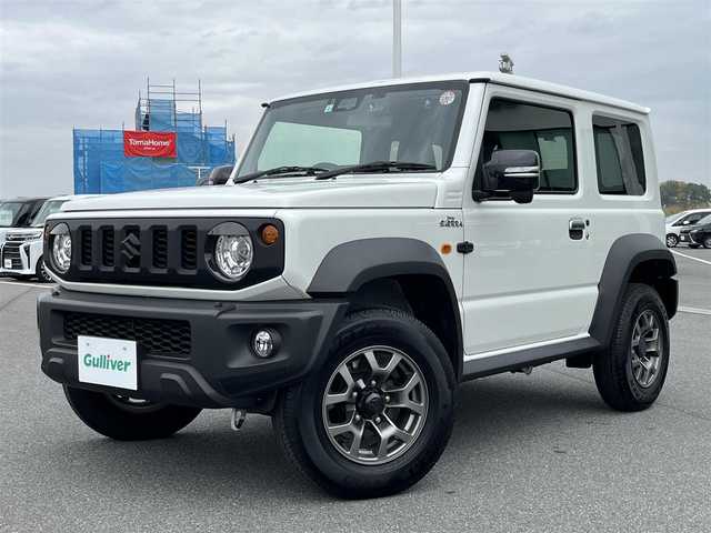 スズキ ジムニー シエラ JC 奈良県 2023(令5)年 1.6万km ピュアホワイトP 成約済み車両のため落札不可