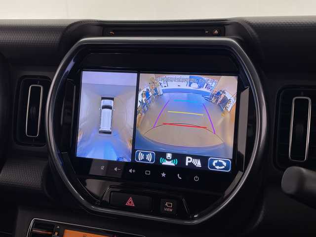 スズキ ハスラー Jスタイル ターボ 宮崎県 2021(令3)年 7万km デニムブルー ガンメタリック 2トーン ワンオーナー/SUZUKI Safety Support/純正9インチナビ/フルセグTV/CD/DVD/Bluetooth/全方位カメラ/シートヒーター/LEDヘッドライト/パドルシフト/アイドリングストップ/前後ドライブレコーダー/ETC/純正15インチAW/保証書/取扱説明書/ナビ取扱説明書