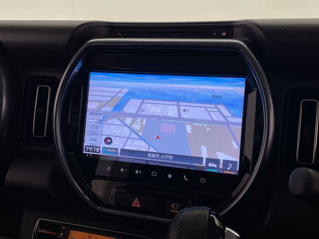 スズキ ハスラー Jスタイル ターボ 宮崎県 2021(令3)年 7万km デニムブルー ガンメタリック 2トーン ワンオーナー/SUZUKI Safety Support/純正9インチナビ/フルセグTV/CD/DVD/Bluetooth/全方位カメラ/シートヒーター/LEDヘッドライト/パドルシフト/アイドリングストップ/前後ドライブレコーダー/ETC/純正15インチAW/保証書/取扱説明書/ナビ取扱説明書