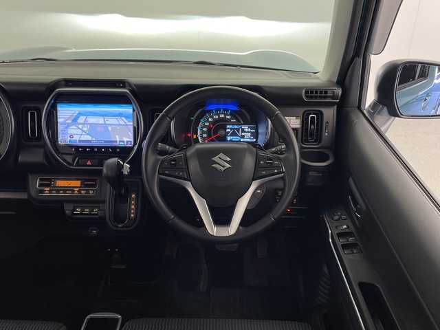 スズキ ハスラー Jスタイル ターボ 宮崎県 2021(令3)年 7万km デニムブルー ガンメタリック 2トーン ワンオーナー/SUZUKI Safety Support/純正9インチナビ/フルセグTV/CD/DVD/Bluetooth/全方位カメラ/シートヒーター/LEDヘッドライト/パドルシフト/アイドリングストップ/前後ドライブレコーダー/ETC/純正15インチAW/保証書/取扱説明書/ナビ取扱説明書