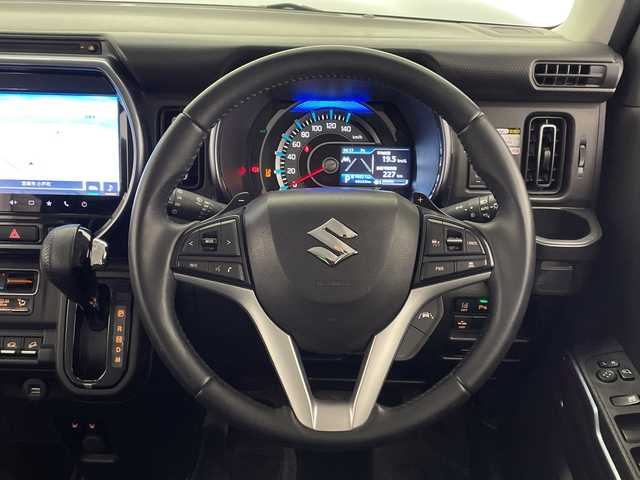 スズキ ハスラー Jスタイル ターボ 宮崎県 2021(令3)年 7万km デニムブルー ガンメタリック 2トーン ワンオーナー/SUZUKI Safety Support/純正9インチナビ/フルセグTV/CD/DVD/Bluetooth/全方位カメラ/シートヒーター/LEDヘッドライト/パドルシフト/アイドリングストップ/前後ドライブレコーダー/ETC/純正15インチAW/保証書/取扱説明書/ナビ取扱説明書