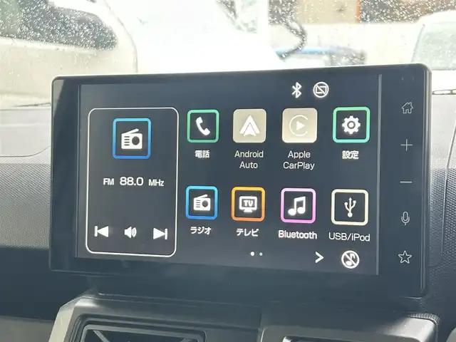 ダイハツ タフト G ターボ クロムベンチャー 大分県 2022(令4)年 0.8万km フォレストカーキメタリック 〇ワンオーナー/〇スカイルーフ/〇純正ディスプレイオーディオ/　ラジオ・フルセグ・USB・BT/〇バックカメラ/〇ETC/〇ドライブレコーダー/〇ACC/〇アイドリングストップ/〇横滑り防止/〇電動格納ミラー/〇ステアリングスイッチ/〇革巻きステアリング/〇前席シートヒーター/〇フロアマット/〇ドアバイザー/〇リア5面スモークフィルム/〇スマートキー/〇エンジンプッシュスタート/〇社外レーダー/〇純正LEDヘッドライト/〇純正フォグランプ/〇純正15インチアルミホイール/〇保証書/〇取扱説明書/〇スペアキー