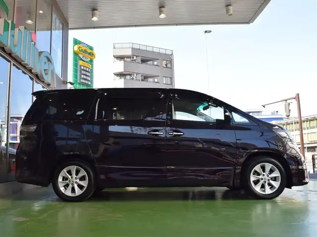 トヨタ ヴェルファイア 2．4Z プラチナセレクション 神奈川県 2010(平22)年 3.4万km ボルドーマイカメタリック ワンオーナー/純正SDナビ/(CD/DVD/Bluetooth/SD)/ワンセグTV/バックカメラ/フリップダウンモニター/ETC/ステアリングスイッチ/プッシュエンジンスタート/スマートキー×2/助手席＆2列目オットマン/両側パワースライドドア/パワーバックドア/オートライト/HID/フォグランプ/ウィンカー付き電動格納ミラー/ダブル＆サイド＆カーテンエアバッグ/保証書＆取扱説明書