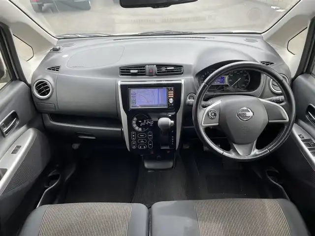 日産 デイズ ハイウェイスターG ターボ 愛知県 2013(平25)年 7.4万km ホワイトパール SDナビ/フルセグ・BT/スマートキー/キセノン/オートライト/取説/保証書