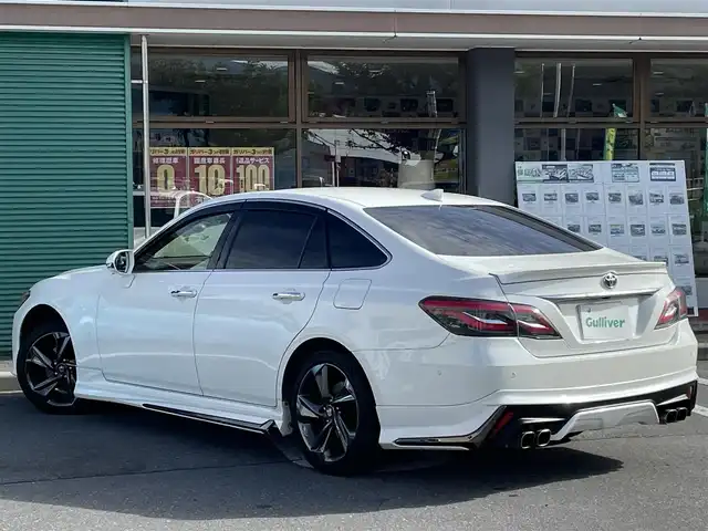 トヨタ クラウン ハイブリッド RS Four リミテッド 長野県 2020(令2)年 10.8万km ホワイトパールクリスタルシャイン 4WD/純正ナビ/・Bluetooth/TV/CD/DVD/全方位バックカメラ/純正ETC/サンルーフ/社外ドライブレコーダ前後/純フロアマット/前席パワーシート/ハーフレザーシート/前席シートヒーター/純正18インチAW/LEDオートライト/オートマチックハイビーム/BSM/ステアリングヒーター/デジタルインナーミラー正/ヘッドアップディスプレイ/社外マフラー/GPSレーダー/クルーズコントロール追走あり/スペアキー1本/スマートキー/取り扱い説明書/保証書