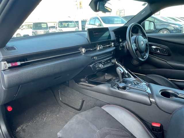 トヨタ スープラ SZ－R 静岡県 2024(令6)年 1.6万km パール 純正ナビ/USB/Bluetooth/JBLサウンド/レーダークルーズコントロール/バックカメラ/ETC/ハーフレザーシート/パワーシート/シートヒーター/HKSマフラー/プッシュスタート/スマートキー/オートライト/LEDライト