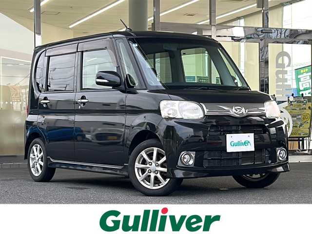 ダイハツ タント Gスペシャル 福島県 2013(平25)年 7.3万km ブラックマイカメタリック 登録時走行距離：72812km/ワンオーナー/社外オーディオ/（CD/AM/FM/ipod/AUX/USB）/アイドリングストップ/左側パワースライドドア/純正AW/純正フロアマット/電格ミラー/ウィンカーミラー/ハロゲンライト/フォグランプ/ヘッドライトレベライザー/スペアキー/プラズマクラスター付ルームランプ