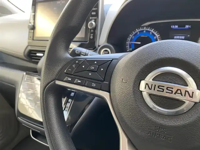 日産 デイズ X 広島県 2019(平31)年 3.2万km オーシャンブルーP 　　　　　○走行距離：31970km（入庫時）/純正ナビ/保証書＆取説あり/ETC/インテリジェントエマージェンシーブレーキ/車線逸脱サポート/SRSIエアバッグ/　（運転座席、助手席、サイド、カーテン）/ウィンカーミラー/オートライト/コーナーセンサー/全方位カメラ/　　　　　○タイヤ/・155/65   エペクッス/・R14ホイール/8本スポーク純正アルミホイール