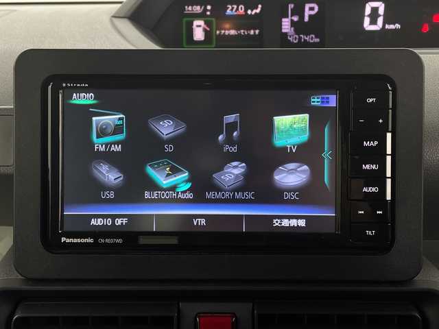 ダイハツ タント X セレクション 新潟県 2020(令2)年 4.1万km ブラックマイカメタリック 4WD/社外ナビ/　　フルセグ/CD/DVD/BT/バックカメラ/片側パワースライドドア/LEDオートライト/シートヒーター/ステアリングスイッチ/スタッドレスタイヤ車載/アイドリングストップ/スマートキー/ETC