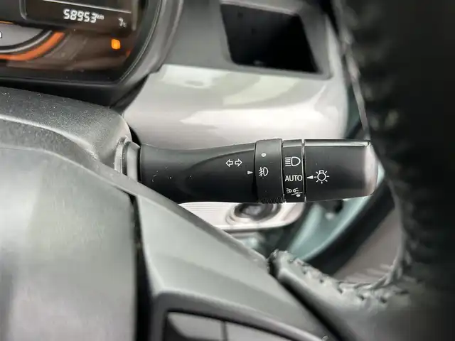 マツダ フレアワゴンタフスタイル ハイブリッドXS 富山県 2021(令3)年 5.9万km ベネチアンミストブルー 社外SDナビ(CN-RZ765W)/(AM/FM/CD/DVD/BT/USB)/フルセグTV/ルーフレール/レーダークルーズコントロール/レーンキープアシスト/衝突軽減システム/コーナーセンサー/オートマチックハイビーム/横滑り防止装置/盗難防止装置/前後ドライブレコーダー/両側パワースライドドア/シートヒーター　運転席＋助手席/ベンチシート/ルーフレール/LEDライト/フォグランプ/スマートキー×1/取扱説明書/保証書