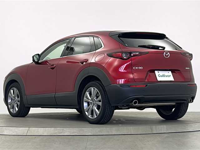 マツダ ＣＸ－３０ XD Lパッケージ 大阪府 2021(令3)年 4.4万km ソウルレッドクリスタルM 純正ナビ/・TV/CD/DVD/BT/SD/AUX/全方位カメラ/レーダークルーズコントロール/衝突被害軽減システム/BOSEサウンドシステム/ステアリングヒーター/黒レザーシート/・前席シートヒーター/・パワーシート/社外ETC/社外前後ドライブレコーダー/純正１８インチAW/純正LEDヘッドライト/スマートキー/スペアキー