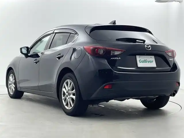 マツダ アクセラ スポーツ 15S 福井県 2015(平27)年 5.8万km ジェットブラックマイカ 純正メーカーオプションSDナビ （FM/AM/BT/CD/DVD/USB）/社外ドライブレコーダー /MTモード付AT /バックカメラ /社外ETC /純正アルミホイール /クルーズコントロール /純正LEDライト