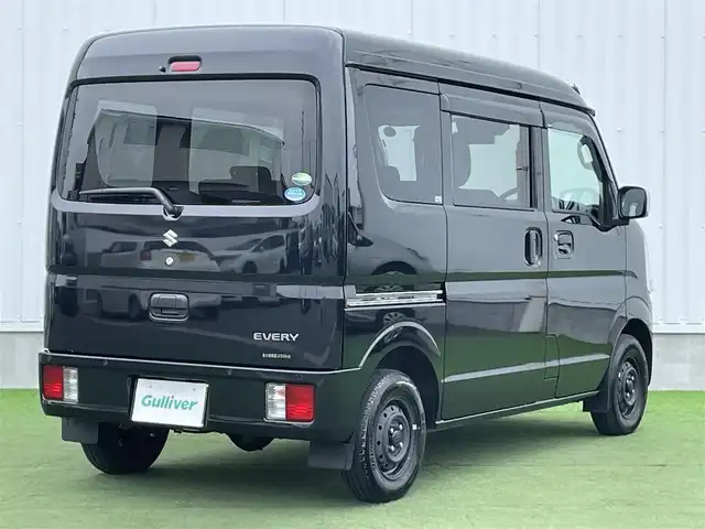 スズキ エブリイ JOIN 香川県 2020(令2)年 0.6万km ブルーイッシュブラックパール3 登録時走行距離　5517km/純正ナビ/→AM/FM/フルセグTV/Bluetooth/→CD/DVD再生/MTモード付き/純正ラバーフロアマット/両側スライドドア/オートライト/フォグランプ/デュアルカメラブレーキサポート/→衝突被害軽減ブレーキシステム/→レーンディパーチャーアラート/→横滑り防止装置/クリアランスソナー/2速発進/インテリジェントキー/スペアキー