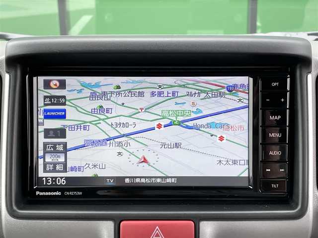 スズキ エブリイ JOIN 香川県 2020(令2)年 0.6万km ブルーイッシュブラックパール3 登録時走行距離　5517km/純正ナビ/→AM/FM/フルセグTV/Bluetooth/→CD/DVD再生/MTモード付き/純正ラバーフロアマット/両側スライドドア/オートライト/フォグランプ/デュアルカメラブレーキサポート/→衝突被害軽減ブレーキシステム/→レーンディパーチャーアラート/→横滑り防止装置/クリアランスソナー/2速発進/インテリジェントキー/スペアキー