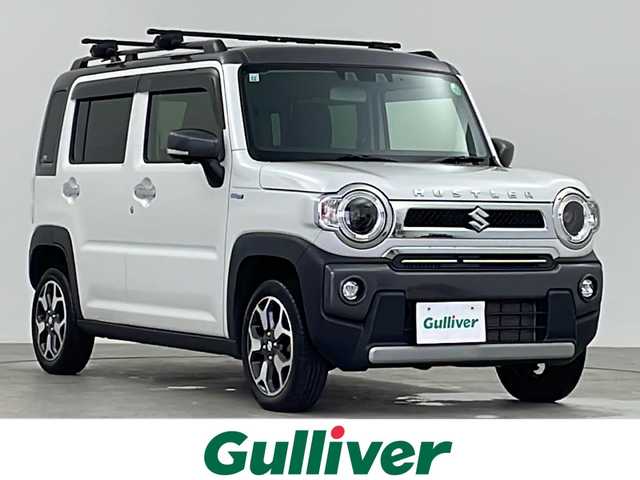 スズキ ハスラー Jスタイル 千葉県 2021(令3)年 4.3万km ピュアホワイトパール/ガンメタリック2トーン スズキセーフティサポート/・デュアルカメラブレーキサポート/・車線逸脱警報機能/・ハイビームアシスト/・誤発進抑制機能/・先行車発進お知らせ機能/純正9インチメモリナビ/CD BT USB フルセグ/全方位カメラ/LEDオートライト/前席シートヒーター/純正15インチアルミホイール/純正ゴムマット/革巻きステアリング/ステアリングスイッチ/ルーフレール/プッシュスタート/スマートキー×2