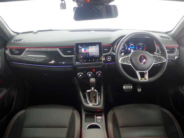 ルノー ルノー アルカナ RSライン マイルドハイブリッド 兵庫県 2023(令5)年 1.1万km ブランペルレM 純正ディスプレイオーディオ/マルチカラーアンビエントライト/Apple Carplay/Android Auto/全方位カメラ/パークアシスト/パワーシート/シートヒーター/ステアリングヒーター/ACC/LKA/BSM/RTA/LEDヘッドライト/純正アルミホイール/スマートキー/ETC