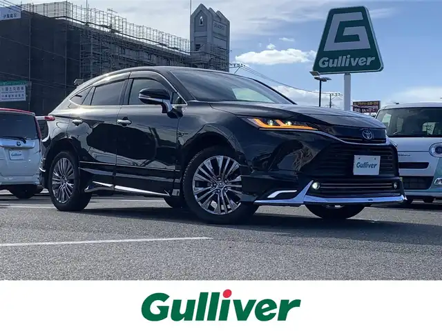 トヨタ ハリアー ハイブリッド Z 大分県 2021(令3)年 7.6万km プレシャスブラックパール パノラマ調光ムーンルーフ/モデリスタフルエアロ/12.3インチJBLナビ/全方位カメラ/レーダークルーズコントロール/ハーフレザー/パワーシート/ETC2.0/デジタルインナーミラー/ヘッドアップディスプレイ/前後コーナーセンサー/ドライブレコーダー/オートマティックハイビーム