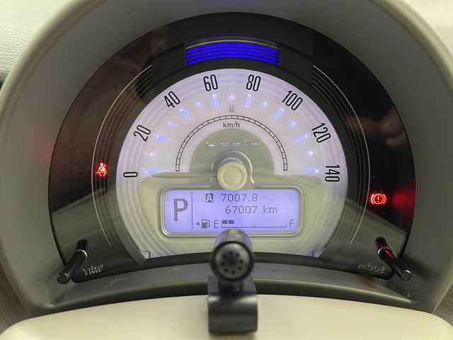 スズキ ラパン モード 長崎県 2020(令2)年 6.7万km フォーンベージュM 社外メモリナビ/（フルセグ/DVD/CD/BTA）/全方位カメラ装着車両（ナビ連動無し）/衝突軽減ブレーキ/レーンキープアシスト/横滑り防止装置/社外13インチアルミホイール/純正LEDヘッドライト/シートヒーター（D+N席）/ステアリングスイッチ/オートライト/スペアキー/保証書/取扱説明書