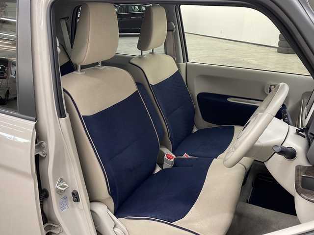 スズキ ラパン モード 長崎県 2020(令2)年 6.7万km フォーンベージュM 社外メモリナビ/（フルセグ/DVD/CD/BTA）/全方位カメラ装着車両（ナビ連動無し）/衝突軽減ブレーキ/レーンキープアシスト/横滑り防止装置/社外13インチアルミホイール/純正LEDヘッドライト/シートヒーター（D+N席）/ステアリングスイッチ/オートライト/スペアキー/保証書/取扱説明書