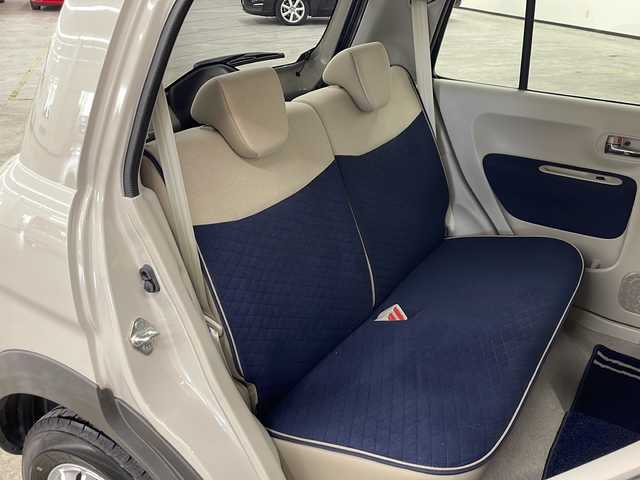 スズキ ラパン モード 長崎県 2020(令2)年 6.7万km フォーンベージュM 社外メモリナビ/（フルセグ/DVD/CD/BTA）/全方位カメラ装着車両（ナビ連動無し）/衝突軽減ブレーキ/レーンキープアシスト/横滑り防止装置/社外13インチアルミホイール/純正LEDヘッドライト/シートヒーター（D+N席）/ステアリングスイッチ/オートライト/スペアキー/保証書/取扱説明書