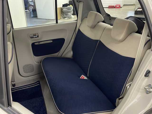 スズキ ラパン モード 長崎県 2020(令2)年 6.7万km フォーンベージュM 社外メモリナビ/（フルセグ/DVD/CD/BTA）/全方位カメラ装着車両（ナビ連動無し）/衝突軽減ブレーキ/レーンキープアシスト/横滑り防止装置/社外13インチアルミホイール/純正LEDヘッドライト/シートヒーター（D+N席）/ステアリングスイッチ/オートライト/スペアキー/保証書/取扱説明書