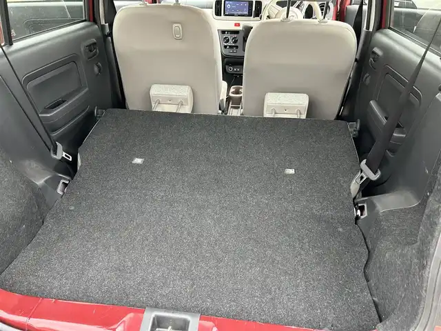 ダイハツ ミラ トコット X SA Ⅲ 福岡県 2019(平31)年 3.5万km ファイアークォーツレッドM 社外７型SDナビ(ワンセグTV/CD/BT)/バックモニター/スマートアシストIII/コーナーセンサー/ドラレコ/ETC/USBポート/純正LEDヘッドライト/純正フロアマット/プッシュスタート/スマートキー