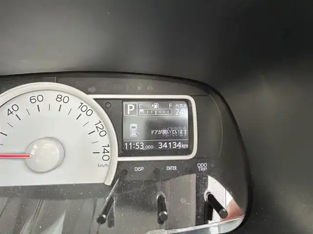 ダイハツ ミラ トコット X SA Ⅲ 福岡県 2019(平31)年 3.5万km ファイアークォーツレッドM 社外７型SDナビ(ワンセグTV/CD/BT)/バックモニター/スマートアシストIII/コーナーセンサー/ドラレコ/ETC/USBポート/純正LEDヘッドライト/純正フロアマット/プッシュスタート/スマートキー