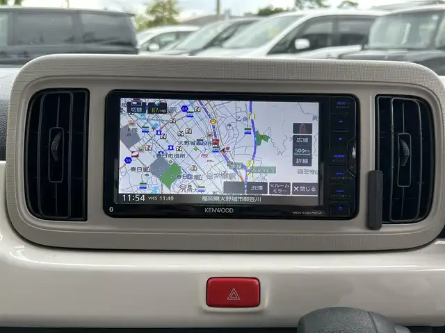 ダイハツ ミラ トコット X SA Ⅲ 福岡県 2019(平31)年 3.5万km ファイアークォーツレッドM 社外７型SDナビ(ワンセグTV/CD/BT)/バックモニター/スマートアシストIII/コーナーセンサー/ドラレコ/ETC/USBポート/純正LEDヘッドライト/純正フロアマット/プッシュスタート/スマートキー