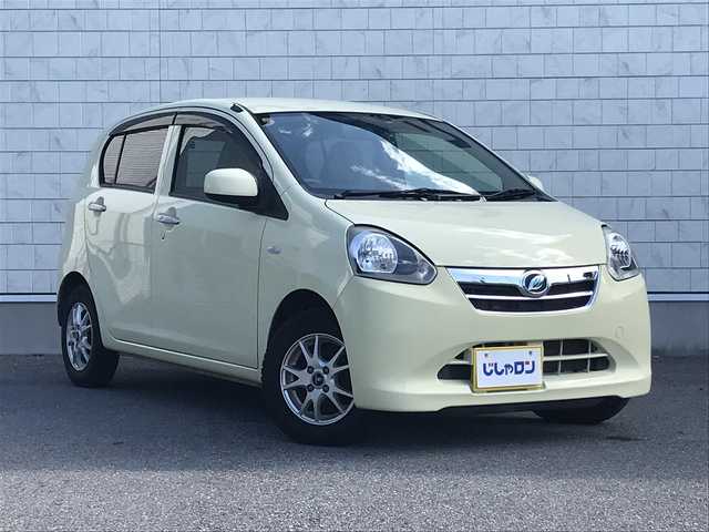 ダイハツ ミラ イース X メモリアルエディション 栃木県 2013(平25)年 8.1万km コットンアイボリー 株)IDOMが運営する【じしゃロン小山店】の自社ローン専用車両になります。こちらは現金またはオートローンご利用時の価格です。自社ローンご希望の方は別途その旨お申付け下さい//じしゃロン小山店/展示用在庫/禁煙車/社外フルセグナビ/（CD/DVD/AM/FMラジオ）/リモコンキー/ＥＴＣ/ドライブレコーダー/アイドリングストップ/電動格納ドアミラー/パワーウインドウ/オートライト