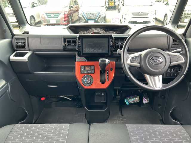 ダイハツ ウェイク G ターボ　レジャーエディション SA Ⅱ 富山県 2017(平29)年 9.9万km トニコオレンジメタリック 純正ナビ/フルセグTV/Bluetooth/バックカメラ/ドライブレコーダー/衝突被害軽減ブレーキ/横滑り防止装置/両側パワースライドドア/プッシュスタート/スマートキー/ステアリングスイッチ/ETC