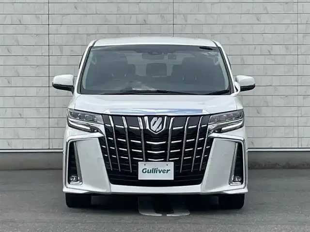 トヨタ アルファード S Cパッケージ 福岡県 2021(令3)年 3.6万km ホワイトパールクリスタルシャイン 純正9型ディスプレイオーディオ(フルセグ/BT)三眼LEDヘットライトシーケンシャルウインカートヨタセーフティーセンス後席モニターブラインドスポットモニター両側電動パワスラレーダークルコンコーナーセンサーLEDヘッドライトドラレコETCデジタルインナーミラーUSBポート100v電源純正フロアマット純正18インチアルミホイール