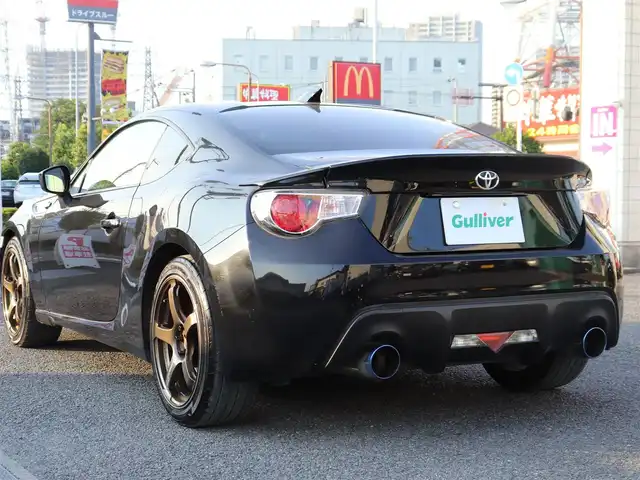 トヨタ ８６ GT リミテッド 神奈川県 2012(平24)年 9万km クリスタルブラックシリカ メモリナビ/BluetoothAudio/フルセグテレビ/バックカメラ/社外18インチAW/社外マフラー/純正オプションリアウイング/ハーフレザーシート/シートヒーター/HID/純正フロアマット/プッシュスタート/ETC/スペアスマートキー