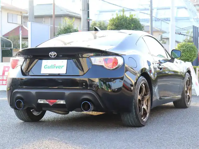 トヨタ ８６ GT リミテッド 神奈川県 2012(平24)年 9万km クリスタルブラックシリカ メモリナビ/BluetoothAudio/フルセグテレビ/バックカメラ/社外18インチAW/社外マフラー/純正オプションリアウイング/ハーフレザーシート/シートヒーター/HID/純正フロアマット/プッシュスタート/ETC/スペアスマートキー