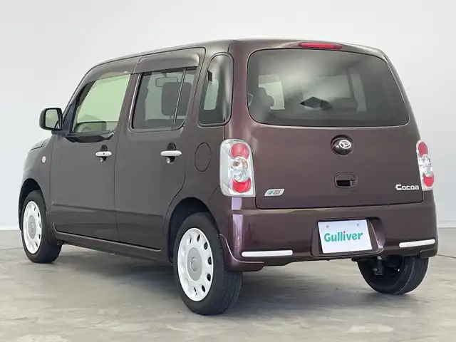 ダイハツ ミラ ココア X リミテッド 新潟県 2015(平27)年 6万km プラムブラウンクリスタルマイカ 純正ナビ　/バックカメラ　/地デジ　/電格ミラー　/アイドリングストップ　/スマートキー　/スペアキー　/純正フロアマット　/ヘッドライトレベライザー　/取扱説明書　/ABS　/USB・CD・DVD　