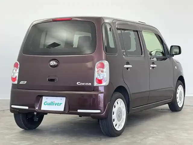 ダイハツ ミラ ココア X リミテッド 新潟県 2015(平27)年 6万km プラムブラウンクリスタルマイカ 純正ナビ　/バックカメラ　/地デジ　/電格ミラー　/アイドリングストップ　/スマートキー　/スペアキー　/純正フロアマット　/ヘッドライトレベライザー　/取扱説明書　/ABS　/USB・CD・DVD　