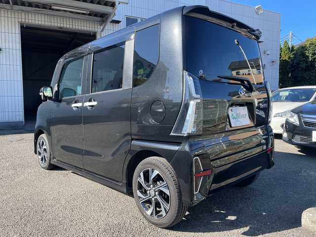 ダイハツ タント カスタム X セレクション 神奈川県 2020(令2)年 2万km ブラックマイカメタリック ワンオーナー/プッシュスタート/前後ドライブレコーダー/アラウンドビュー/プリクラッシュ/横滑り防止装置/ステアリングリモコン/シートヒーター/オートライト/LEDライト、フォグライト/電動格納ミラー/フルセグTV/USB接続