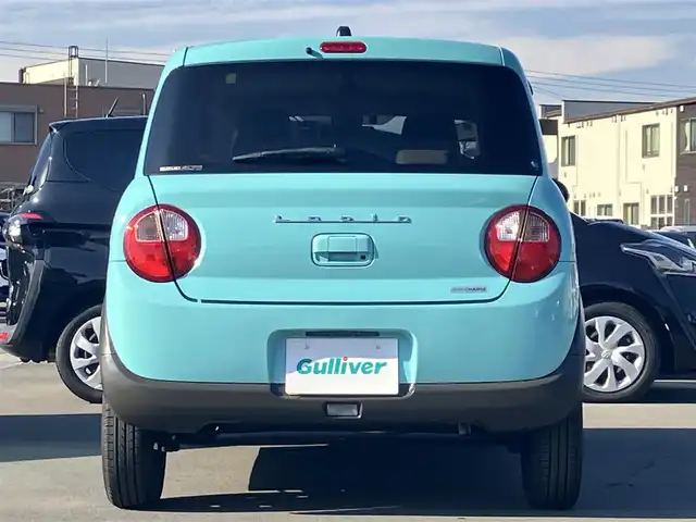 スズキ ラパン X 静岡県 2015(平27)年 3.9万km フレンチミントPM エンジンスタートボタン/パワーステアリング/パワーウィンドウ/アイドリングストップ/スマートキー/スペアキー1本/オートエアコン/ETC/SDナビ（CD/ワンセグ）/ドライブレコーダー前後/ベンチシート/布シート/D席シートヒーター/ABS/横滑り防止装置/オートライト/キセノン/Wエアバッグ/衝突軽減システム